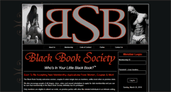 Desktop Screenshot of blackbooksociety.com